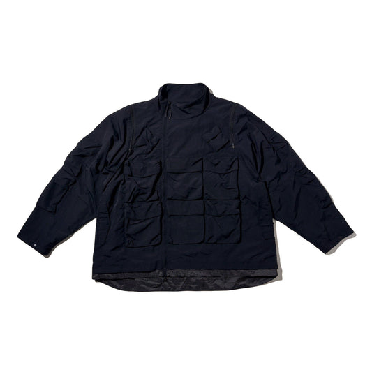 LAKH Double-way Detachable Vest Jacket Black - TOPS - Canada