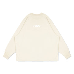 LAKH Men x URDU Donald Duck Long Tee Off White - T - SHIRTS Canada