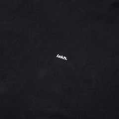 LAKH Patchwork Logo Half Sleeve Tee Black - T-SHIRTS - Canada