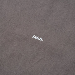 LAKH Patchwork Logo Half Sleeve Tee Grey - T-SHIRTS - Canada