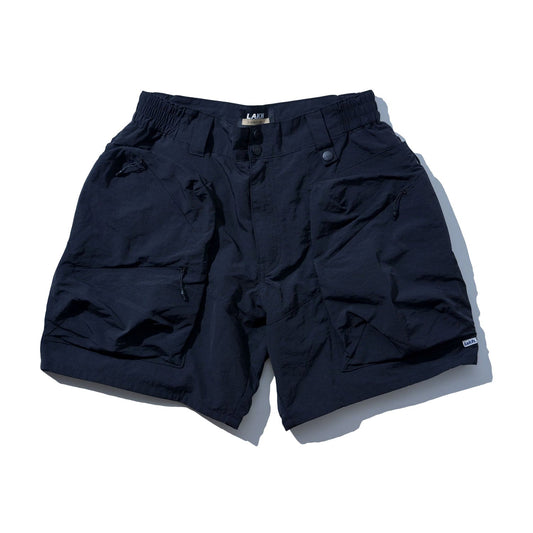 LAKH Trapezoid Utility Shorts Black - SHORTS - Canada