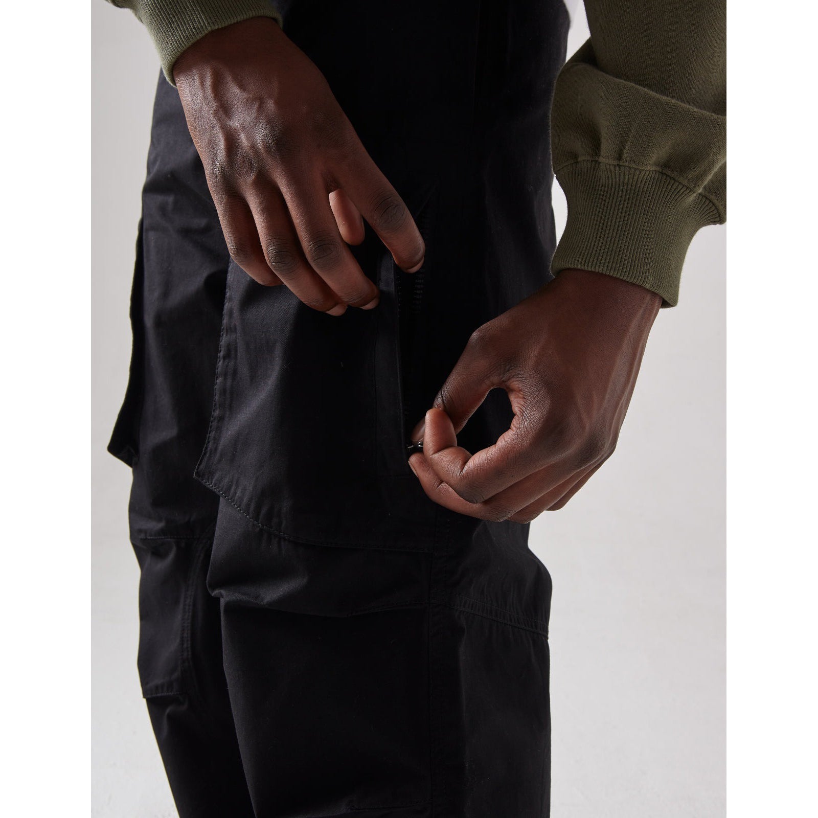 Maharishi Cordura Field Snopants Loose Black - BOTTOMS - Canada