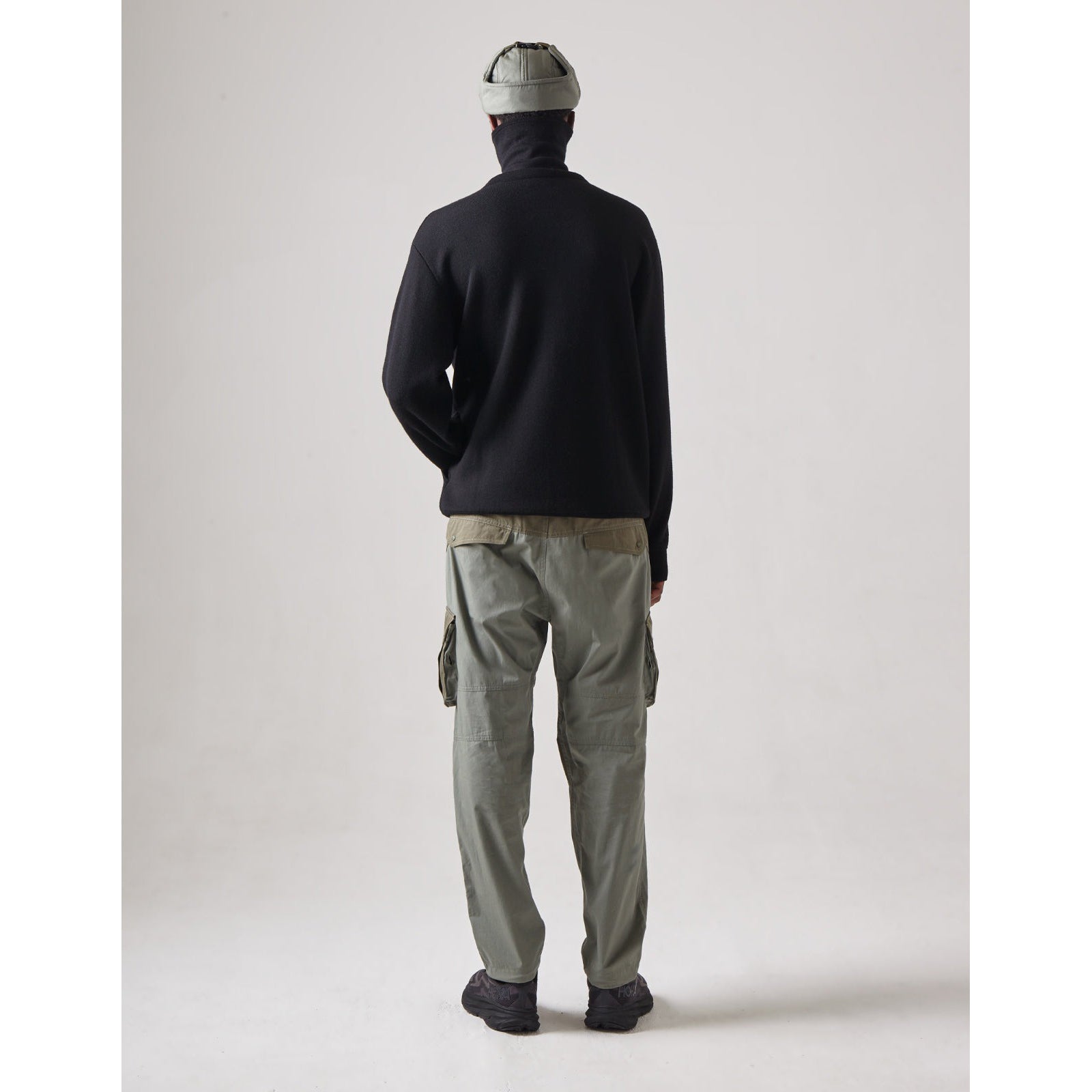 Maharishi Knitted Shinobi Crew Black - SWEATERS - Canada