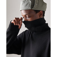 Maharishi Knitted Shinobi Crew Black - SWEATERS - Canada