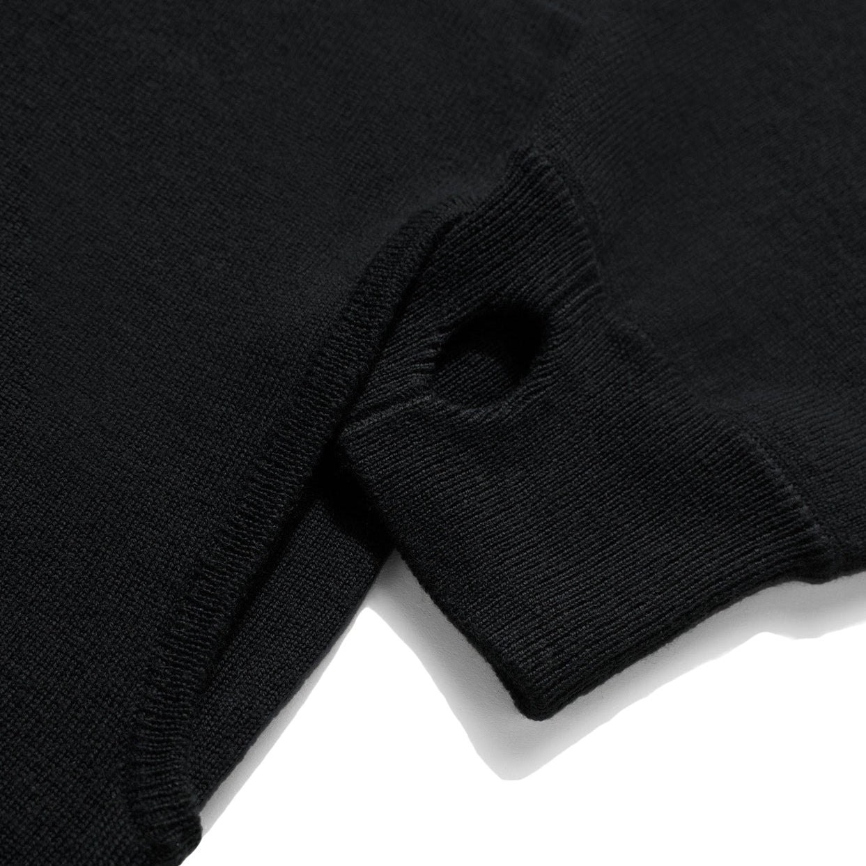 Maharishi Knitted Shinobi Crew Black - SWEATERS - Canada