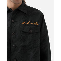 Maharishi Men Original Dragon Camo Overshirt Subdued Night - OUTERWEAR Canada