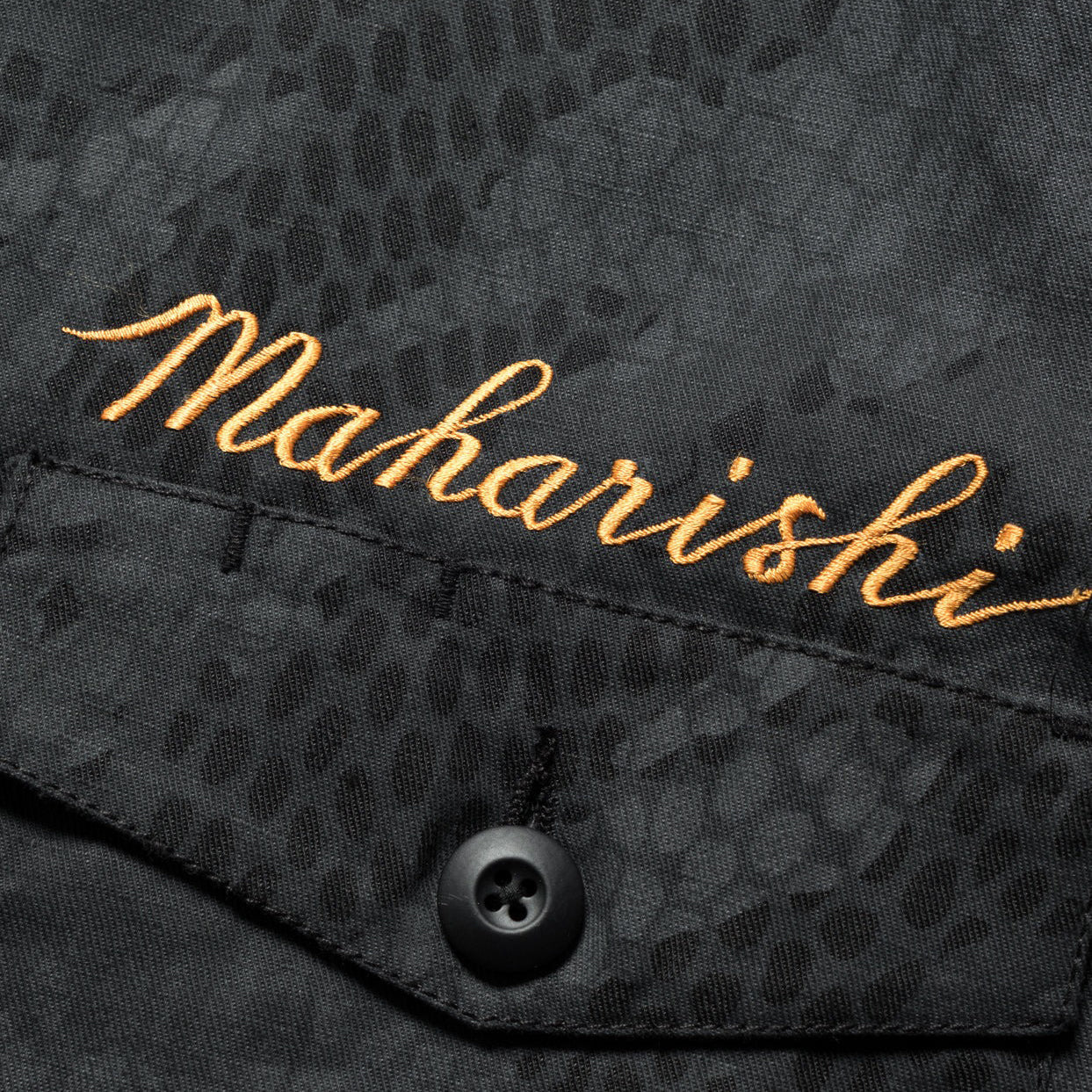 Maharishi Men Original Dragon Camo Overshirt Subdued Night - OUTERWEAR Canada