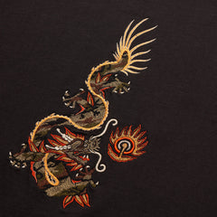 Maharishi Men Original Dragon T - Shirt Black - T - SHIRTS Canada