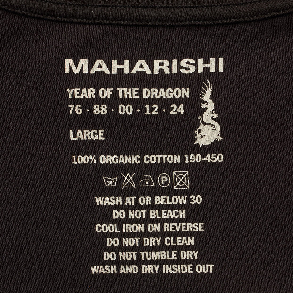 Maharishi Men Original Dragon T - Shirt Black - T - SHIRTS Canada