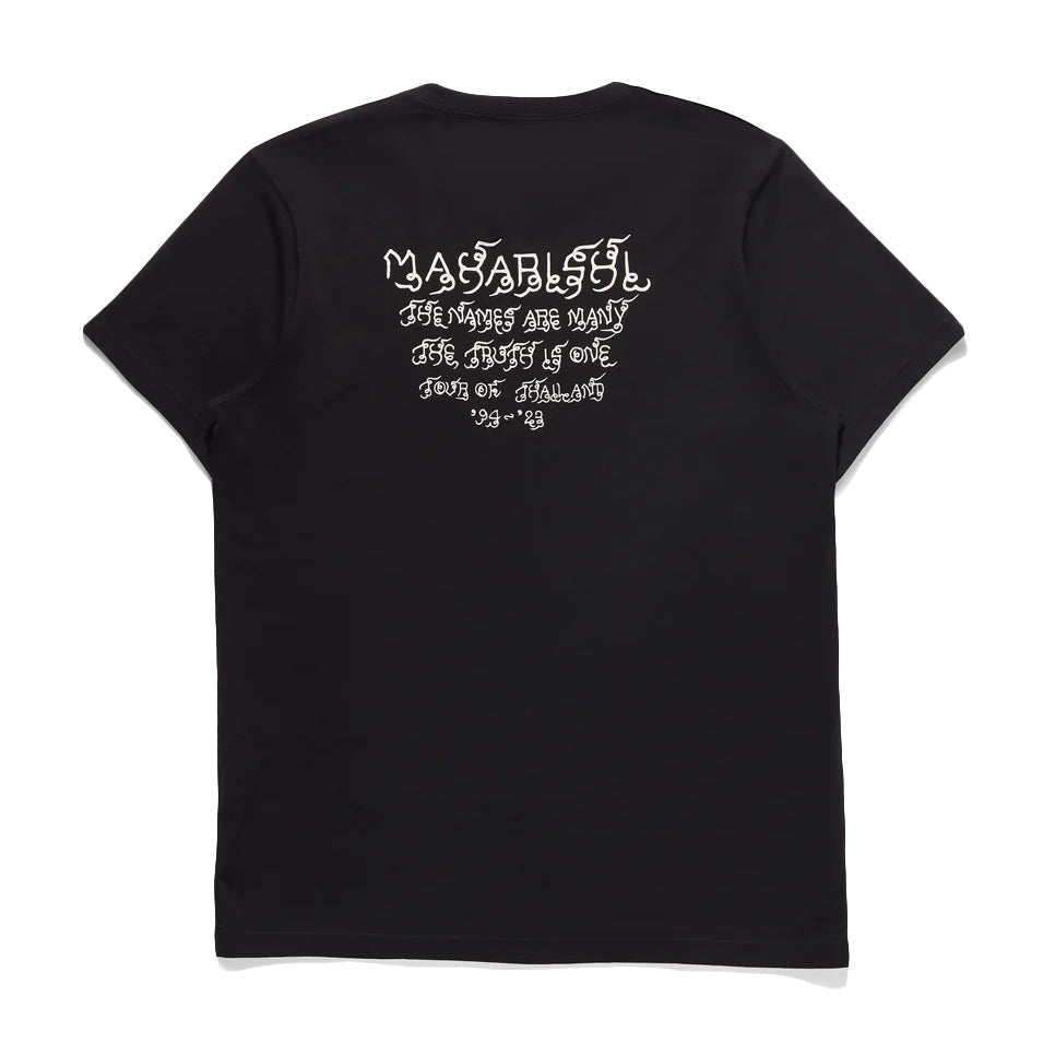 Maharishi Men Thai Script T-Shirt Black M1018-BLK –