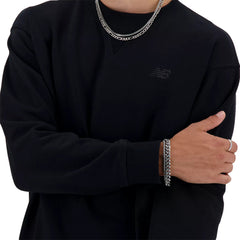 New Balance Athletics French Terry Crew Black MT41506-BK - SWEATERS - Canada
