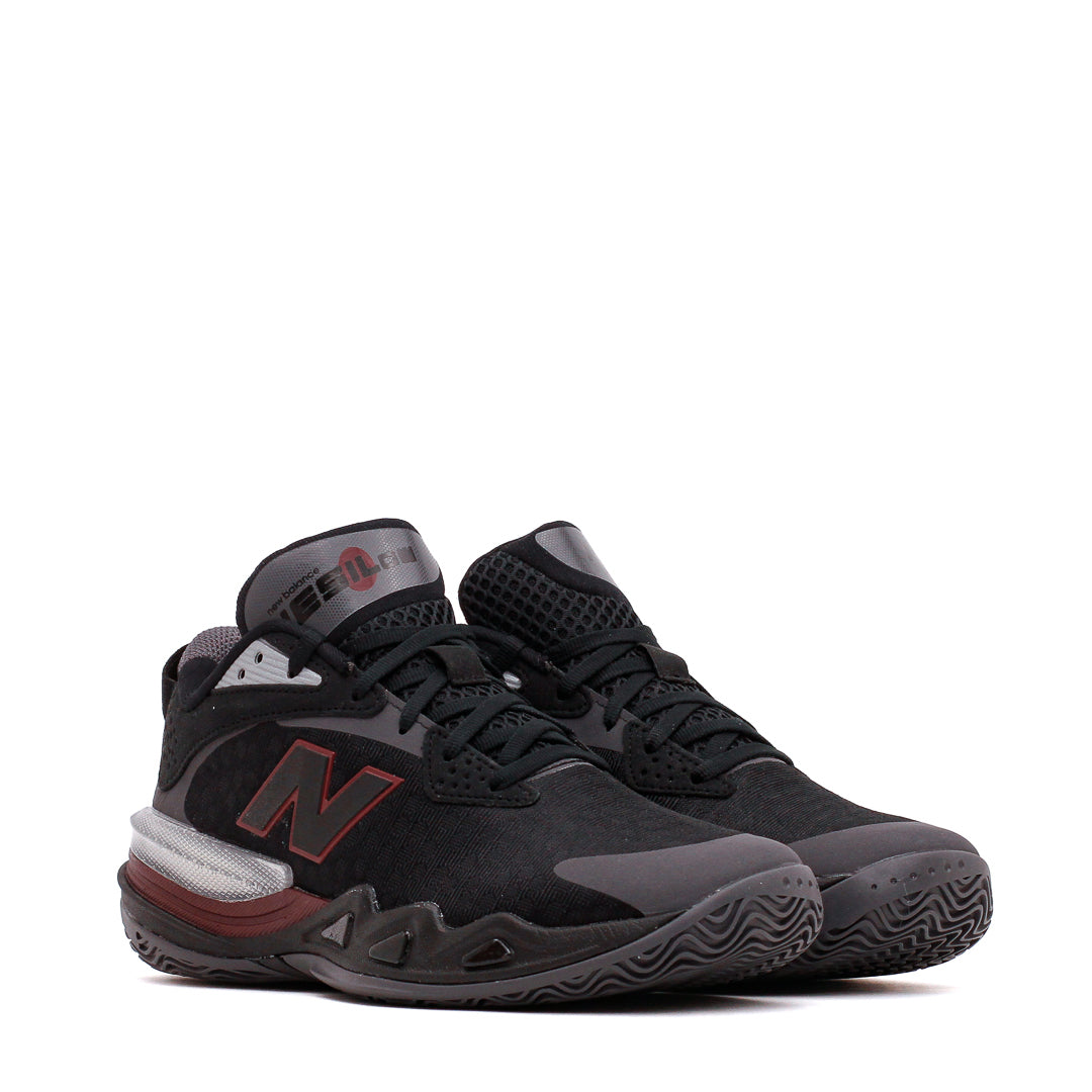 New Balance Basketball Unisex Hesi Low v2 Black Crimson BBHSLMT2 - FOOTWEAR - Canada