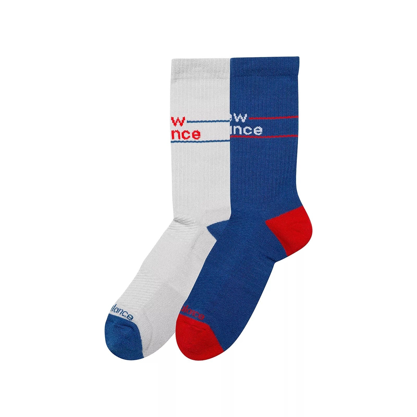 New Balance Daily Essentials Graphic Cushion Crew 2 Pack Assorted Colours - SOCKS - Canada