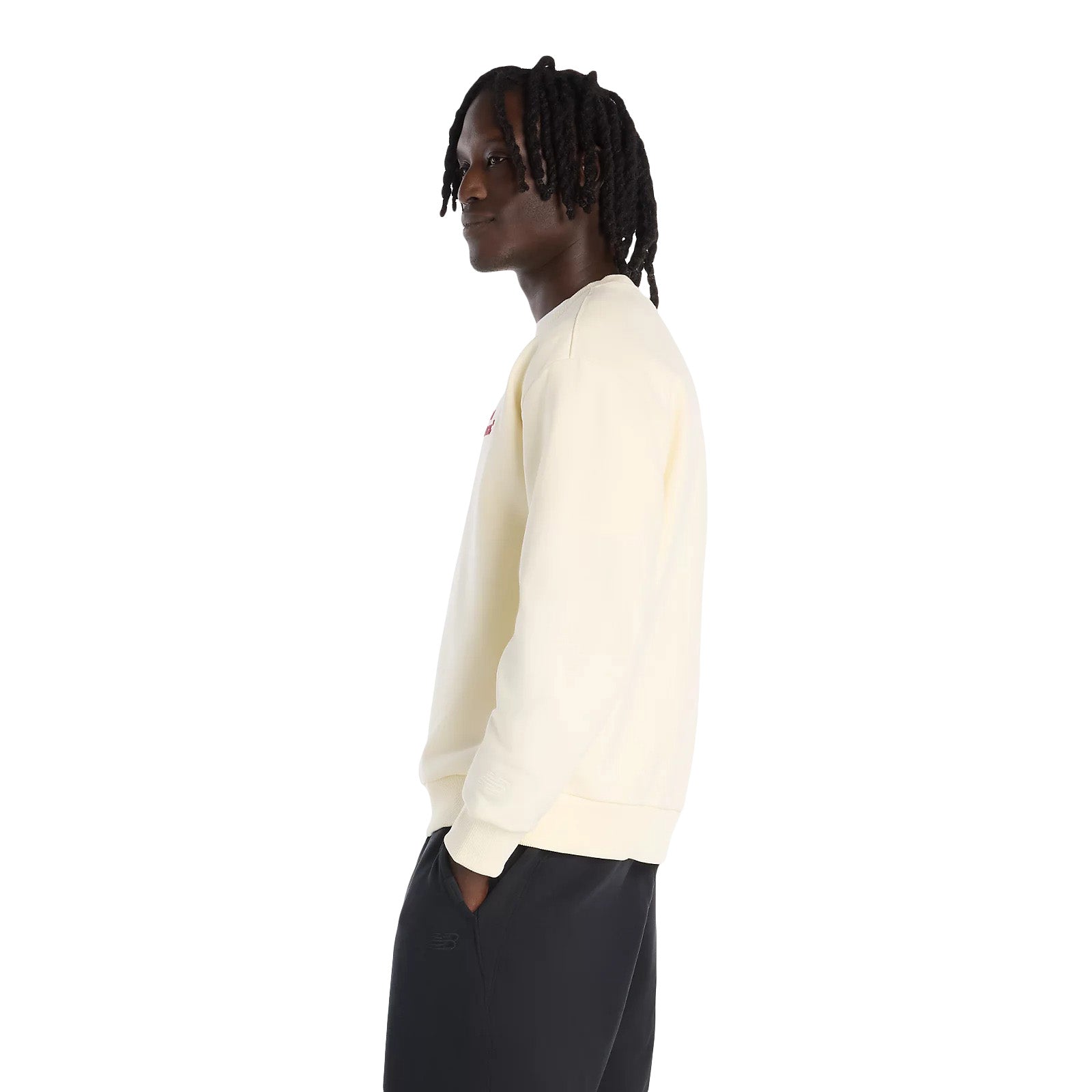 New Balance LNY Crew Sweatshirt Angora - TOPS - Canada