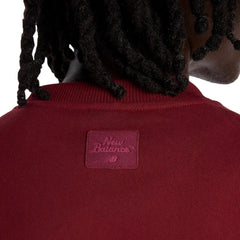New Balance LNY Crew Sweatshirt Mercury Red - TOPS - Canada