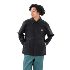 New Balance Men Coaches Twill Jacket Black MO51510-BLK - OUTERWEAR - Canada