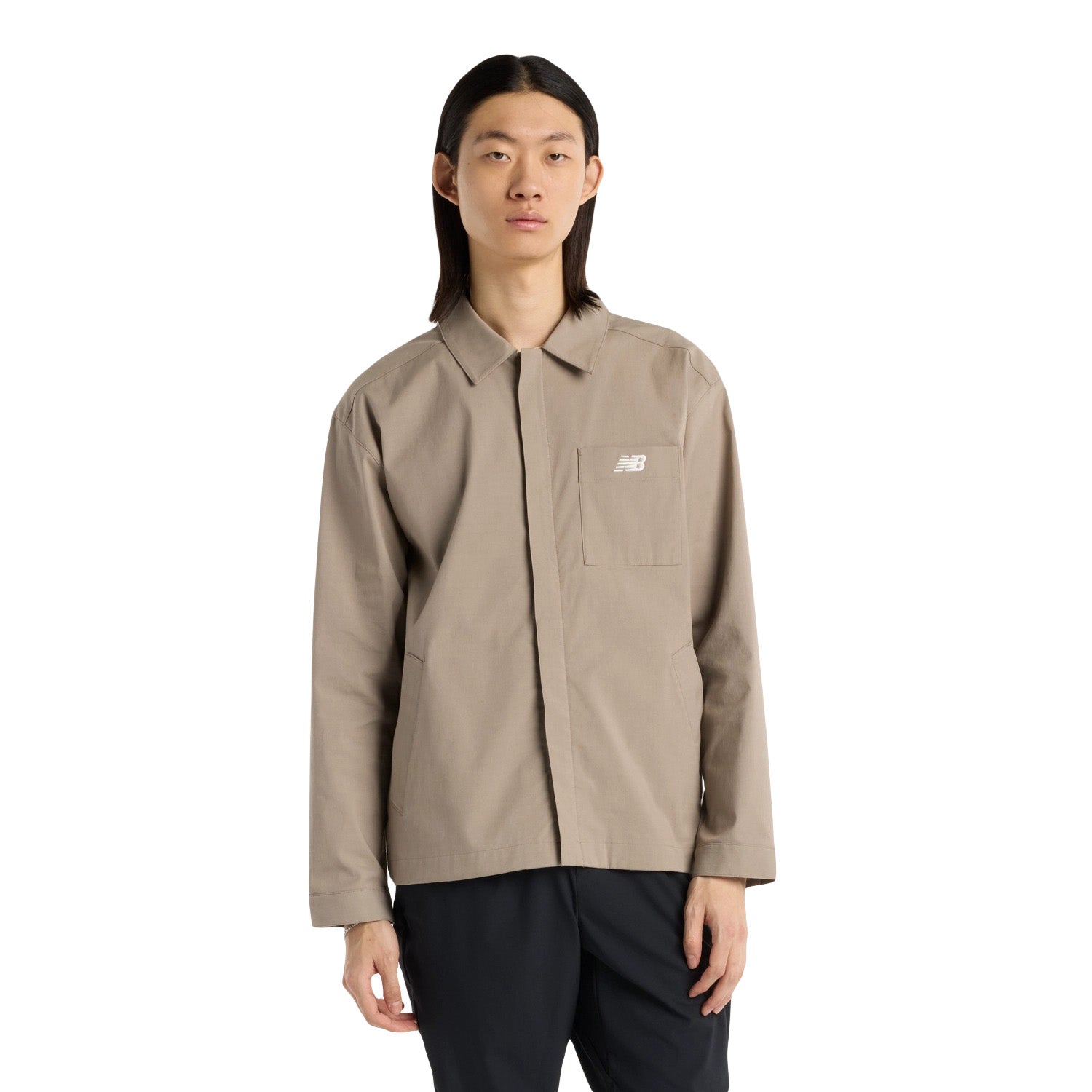 New Balance Men Coaches Twill Jacket Dockside - FOOTWEAR - Canada