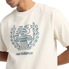 New Balance Men Debut Sculpture T-Shirt Linen - T-SHIRTS - Canada