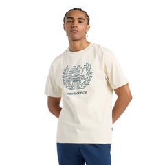 New Balance Men Debut Sculpture T-Shirt Linen - T-SHIRTS - Canada