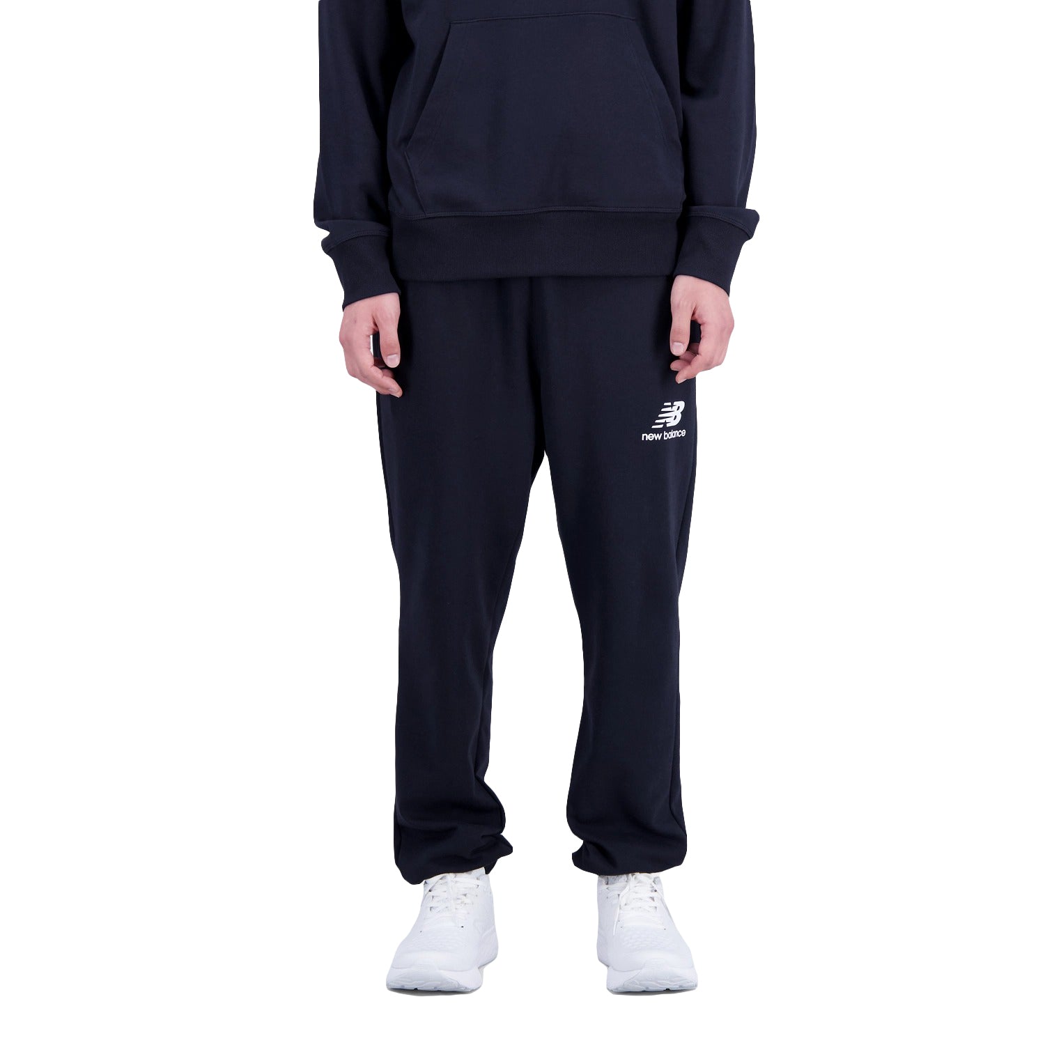 New Balance Men Essentials Stacked Logo French Terry Sweatpant