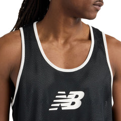 New Balance Men In Game Reversible Mesh Jersey Black MT51608-BK - TOPS - Canada