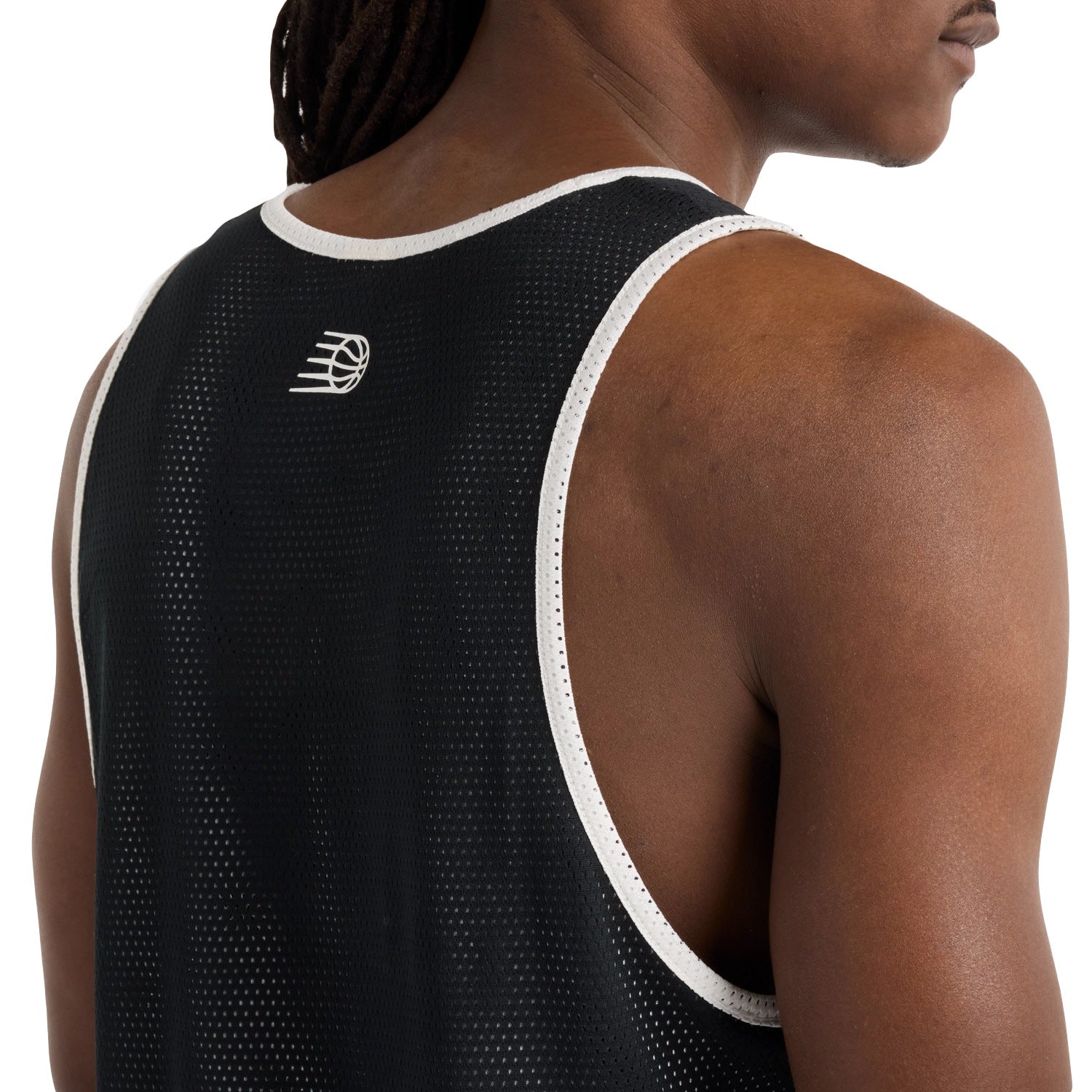 New Balance Men In Game Reversible Mesh Jersey Black MT51608-BK - TOPS - Canada