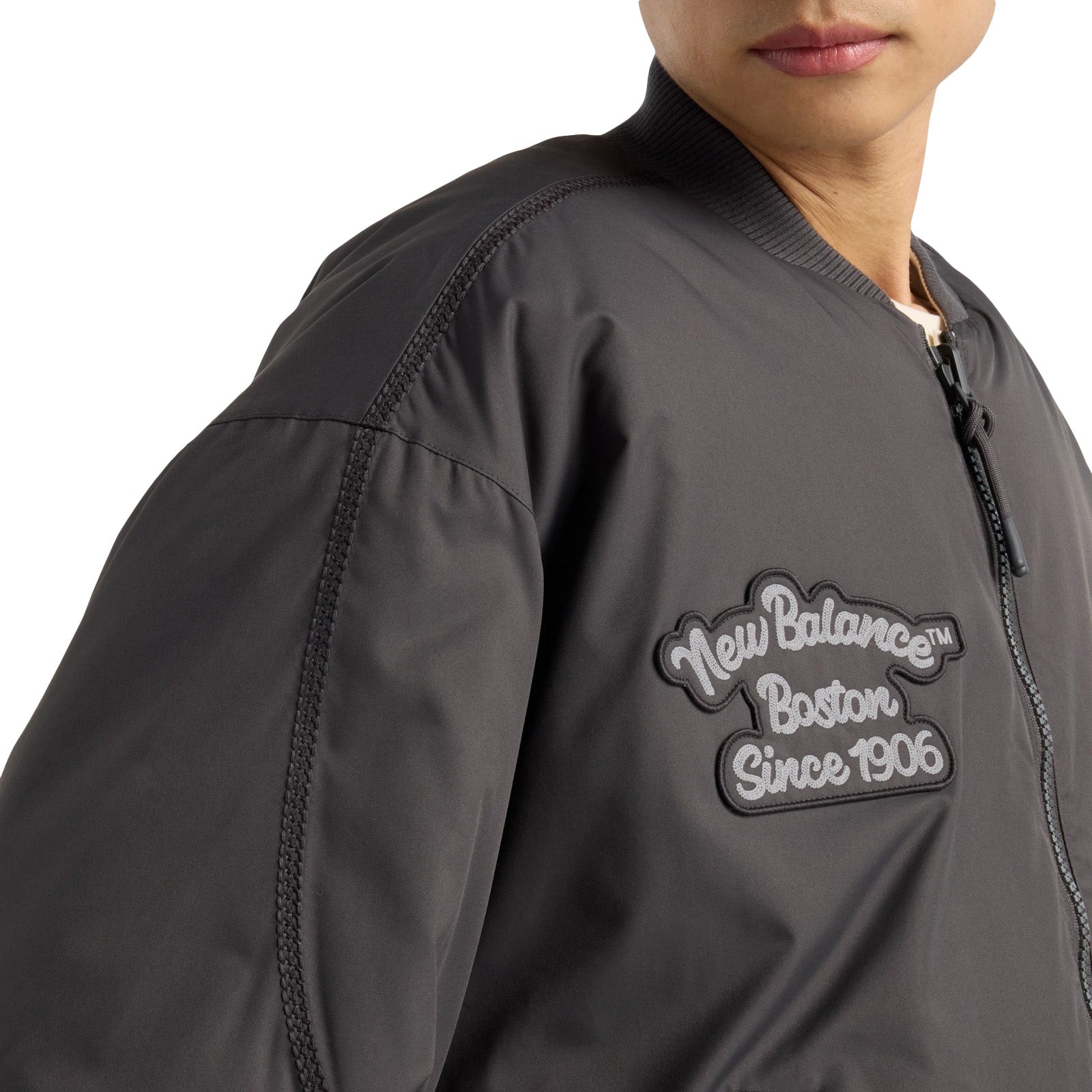 New Balance Men NBX Lunar New Year Woven Bomber Jacket - OUTERWEAR - Canada