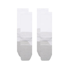 New Balance Pro Training Cushion Crew Socks 2 Pack White - ACCESSORIES - Canada