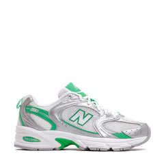 New Balance Unisex 530 Silver Metallic Green Apple U530APL - FOOTWEAR - Canada