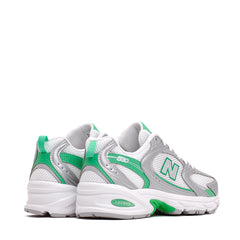 New Balance Unisex 530 Silver Metallic Green Apple U530APL - FOOTWEAR - Canada