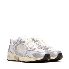 New Balance Unisex 530 Silver Metallic Linen U530ESB - FOOTWEAR - Canada