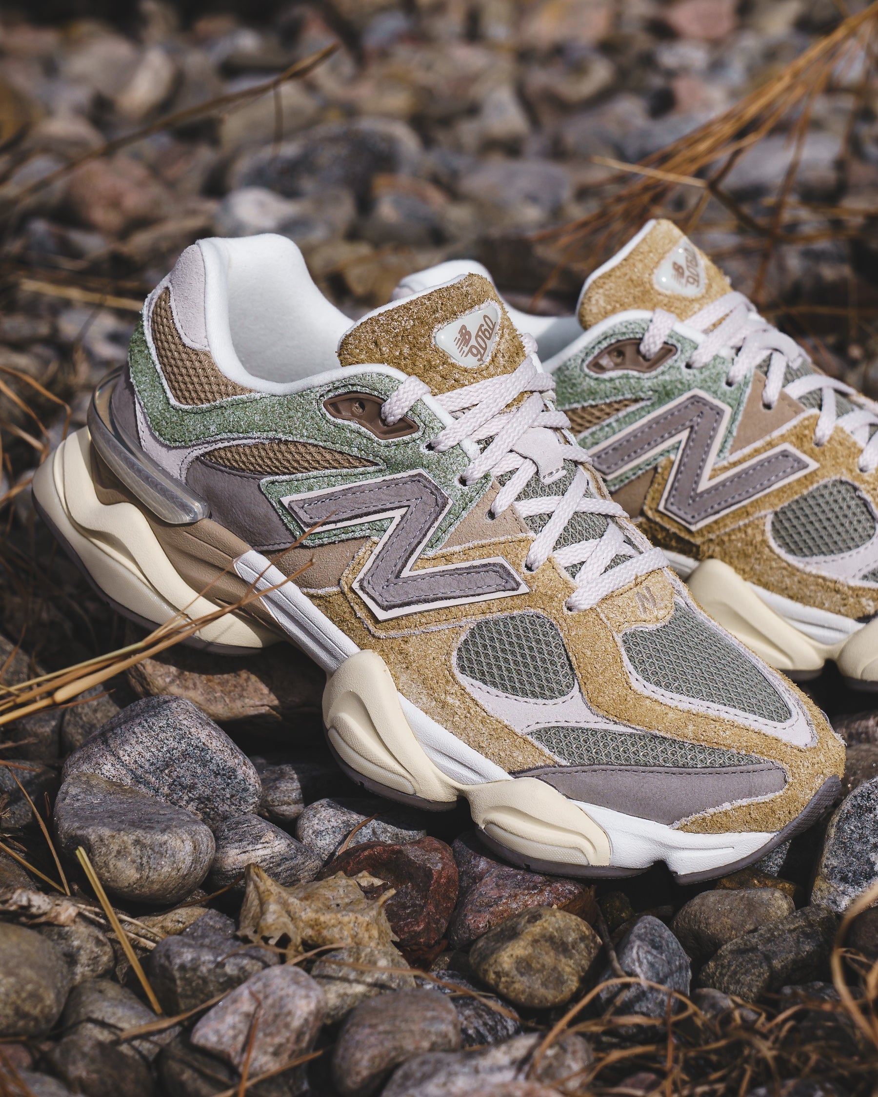 New Balance Unisex 9060 Olivine U9060NTC - FOOTWEAR - Canada