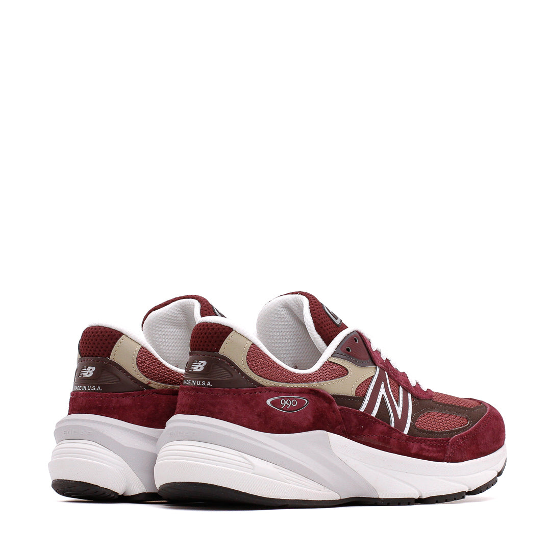New Balance Men 990v6 Burgundy Made In USA U990BT6 - FOOTWEAR - Canada