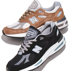 New Balance Men 991v2 Black Made In UK U991BK2 - FOOTWEAR - Canada