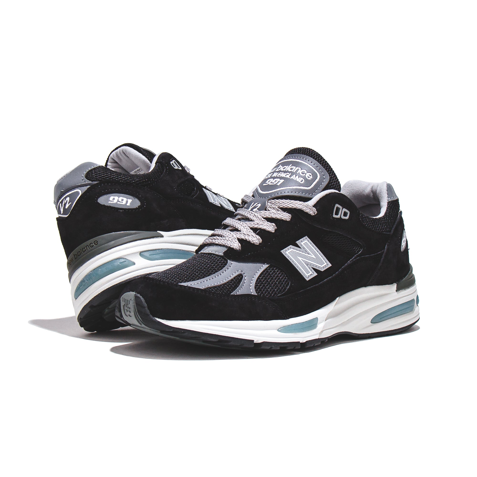 New Balance Men 991v2 Black Made In UK U991BK2 - FOOTWEAR - Canada
