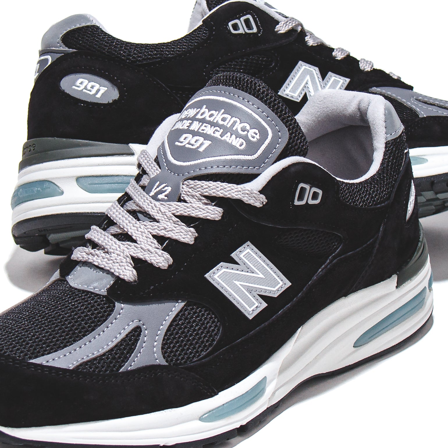 New Balance Men 991v2 Black Made In UK U991BK2 - FOOTWEAR - Canada