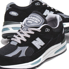 New Balance Men 991v2 Black Made In UK U991BK2 - FOOTWEAR - Canada