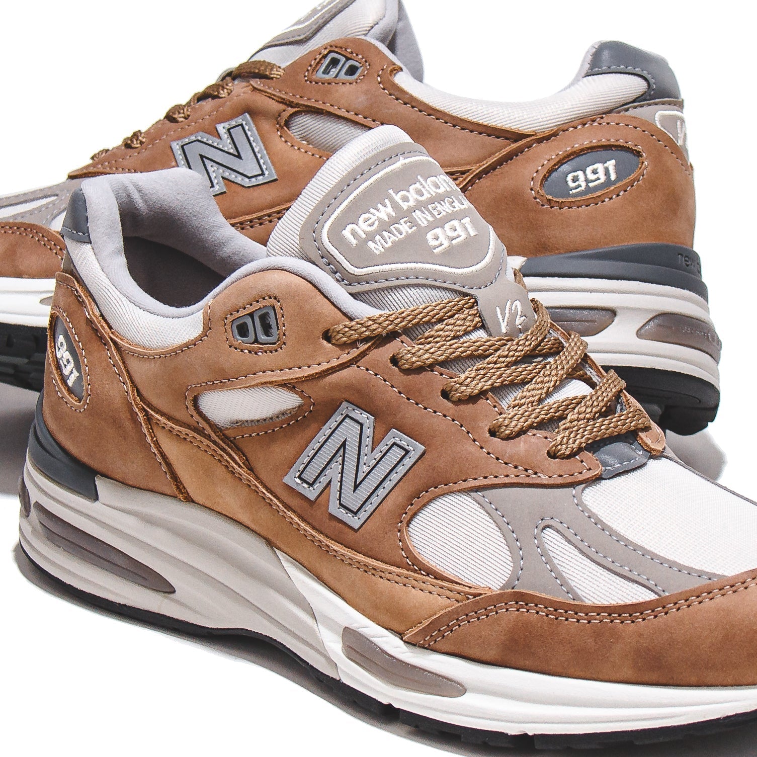 New Balance Men 991v2 Coco Mocca Made In UK U991TB2 - FOOTWEAR - Canada
