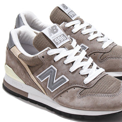 New Balance Men 996 Grey Made In USA U996GR - FOOTWEAR - Canada