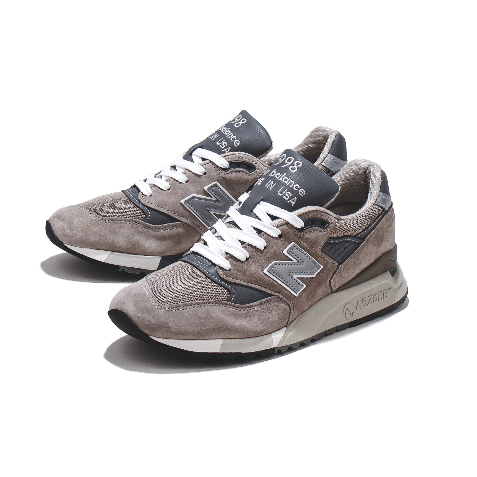 New Balance Men 998 Grey Made In USA U998GR - FOOTWEAR - Canada