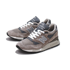 New Balance Men 998 Grey Made In USA U998GR - FOOTWEAR - Canada