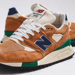 New Balance Men 998 Orange Made In USA U998OB - FOOTWEAR - Canada