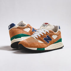 New Balance Men 998 Orange Made In USA U998OB - FOOTWEAR - Canada