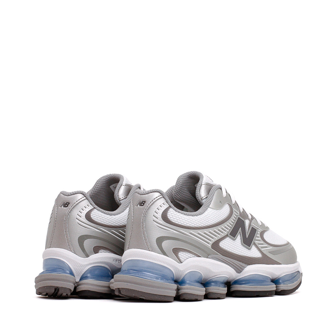 New Balance Unisex Abzorb 2000 White Silver Metallic U2000AA - FOOTWEAR - Canada