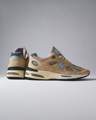 New Balance Unisex Made in UK 991v2 Cuban Sand U991BE2 - FOOTWEAR - Canada