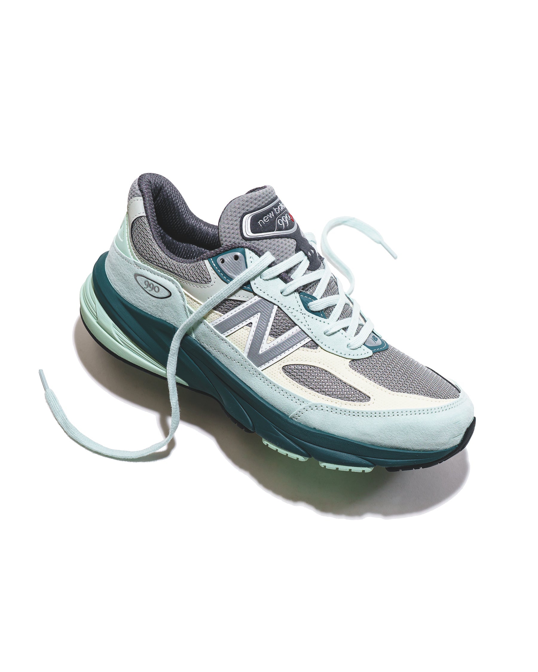 New Balance Unisex Made in USA 990v6 Clay Ash New Spruce U990GT6 - FOOTWEAR - Canada