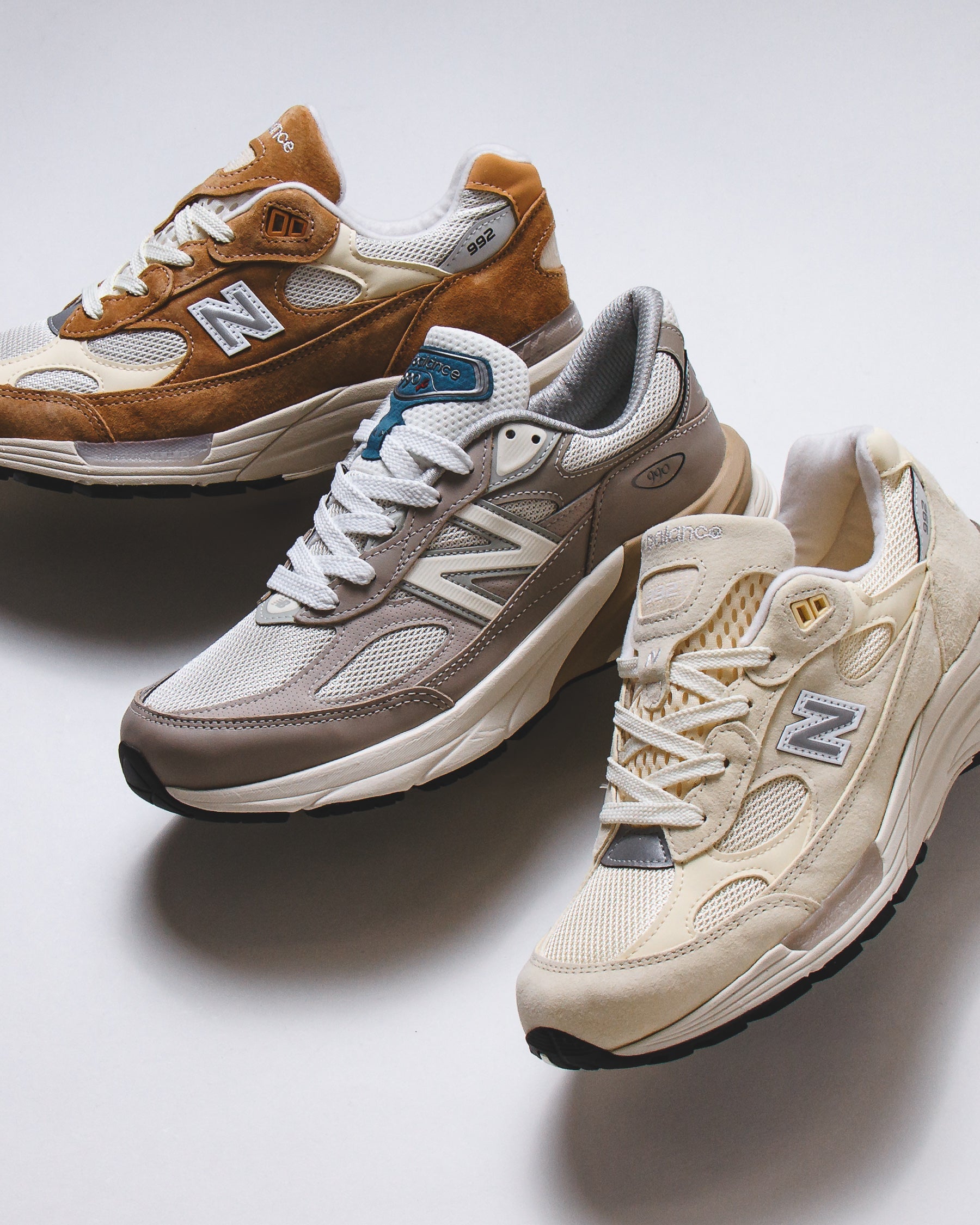 New Balance Unisex Made in USA 990v6 Light Mushroom U990MM6 - FOOTWEAR - Canada