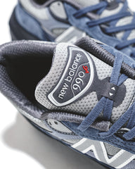 New Balance Unisex Made in USA 990v6 Vintage Indigo U990LT6 - FOOTWEAR - Canada