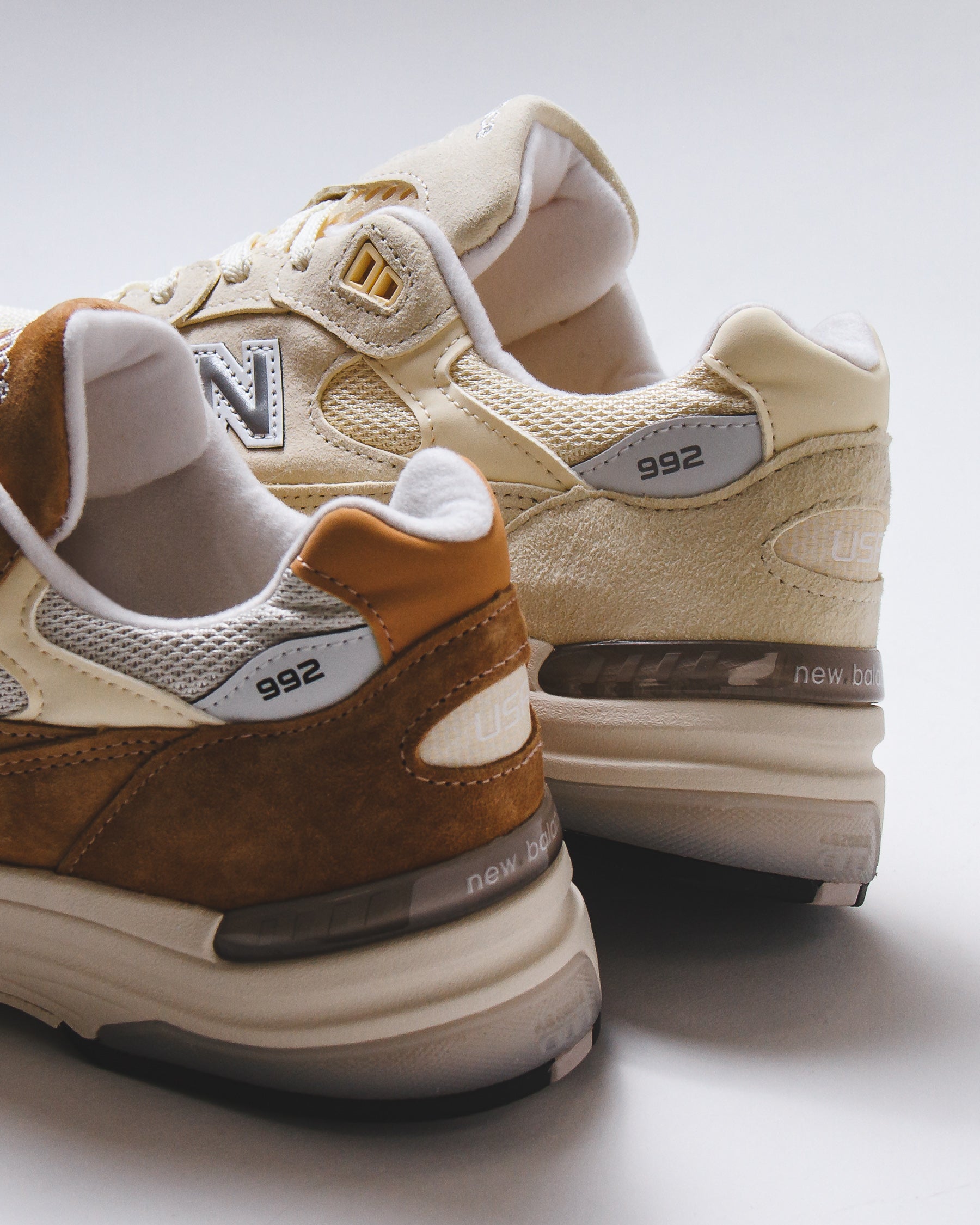 New Balance Unisex Made in USA 992 Sweet Caramel U992CC - FOOTWEAR - Canada