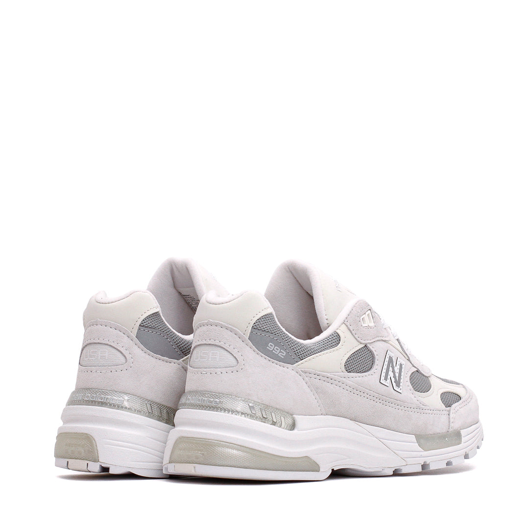New Balance Unisex Made in USA 992 White Reflection U992NC - FOOTWEAR - Canada